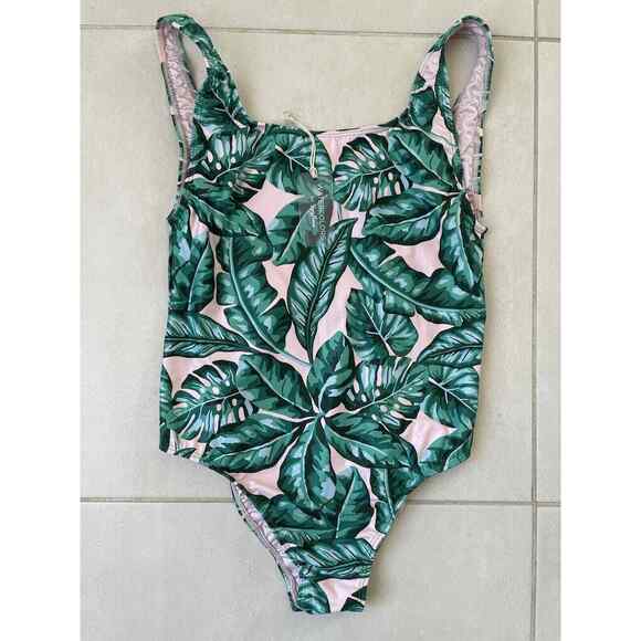 Kenny Flowers Swim One Piece Swimsuit Fronds With Benefits